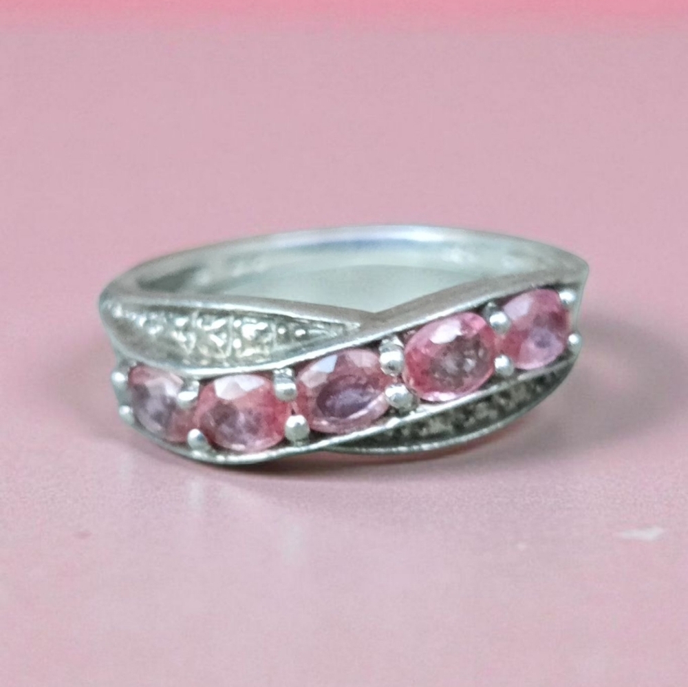 Sterling Silver Ruby Ring